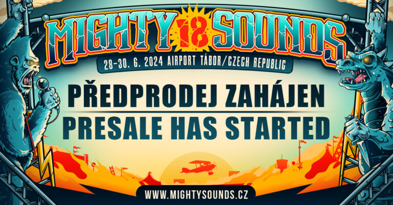 Předprodej na Mighty Sounds 2024 začal! // Presale for Mighty Sounds 2024 has started!